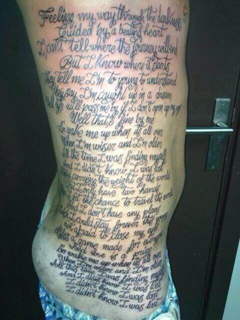 _gerrr's tweet photo. "Que quede verga el tatuaje" http://t.co/zvJaRIV9q3