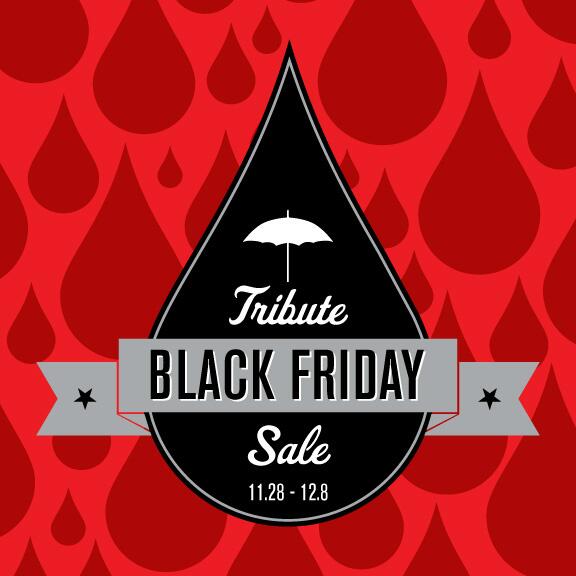 Tribs's tweet photo. Our Black Friday Sale has begun! Visit http://t.co/2TrBAikQYz and save on select gear. Happy Holidays from #Tribute! http://t.co/IJgUR85jmd
