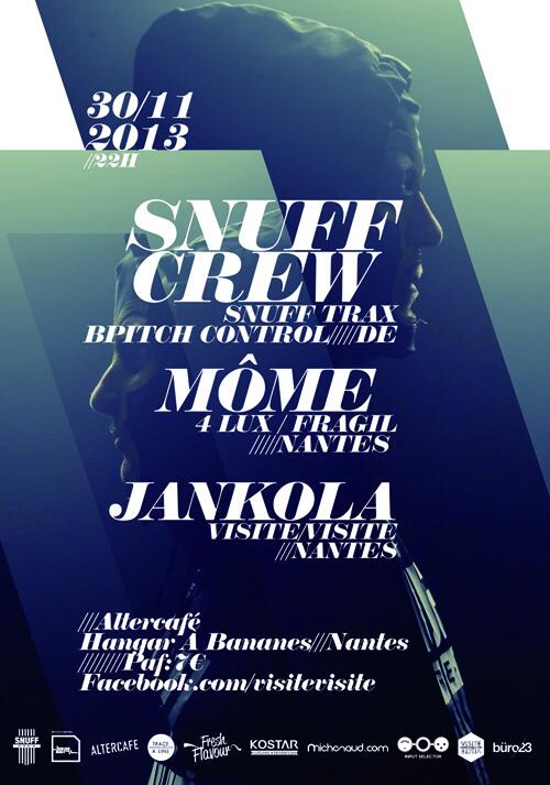 VisiteVisite's tweet photo. @snuffcrew @momehousemusic TOMORROW ! HOT ! http://t.co/2v30Jrl9Mo