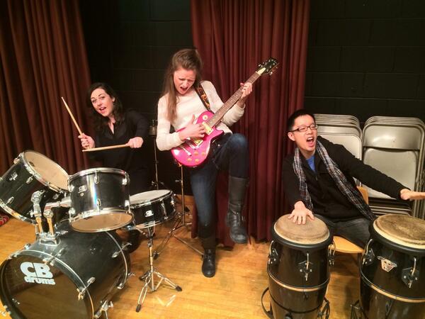 On our last day of tour, <a href="/MezzoSopranoDan/">Danielle MacMillan</a>, <a href="/burragec/">Charlotte Burrage</a>, and <a href="/TimothyCheung/">Chun Wing Timothy Cheung</a> start a rock band! <a href="/CanadianOpera/">Canadian Opera Company</a> #GrimmCOC