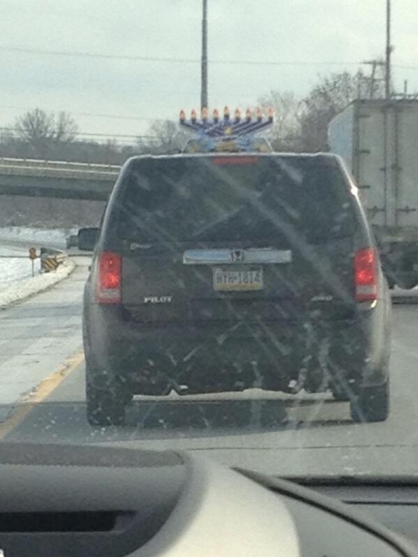 MadMorycz's tweet image. #viewsfromtheroad #Thanksgivukkah