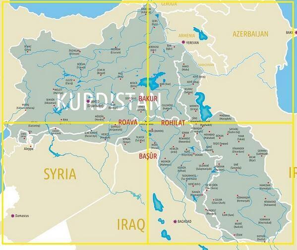 Hevallo's tweet photo. "There is a place called Kurdistan. And always has been!" #TwitterKurds #Kurdistan Map 10 http://t.co/eg9TeMbS34