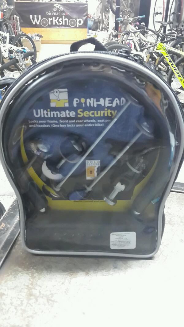 Ya disponibles en tienda Pinhead @ security