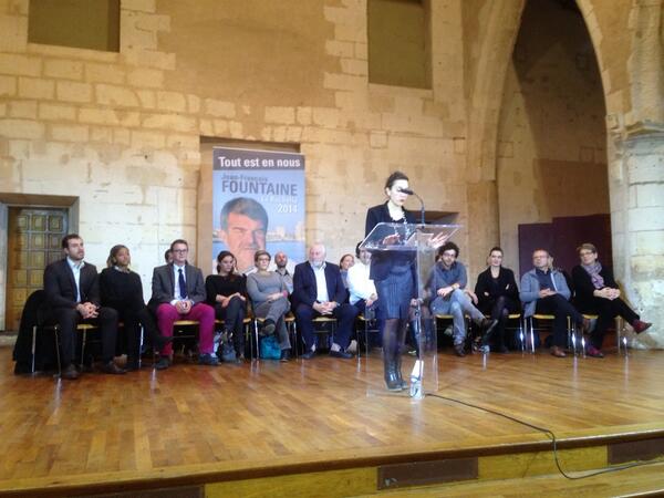Mathilde Roussel présente la ville plus humaine pour demain @JFFountaine2014 Fountaine #LR2014