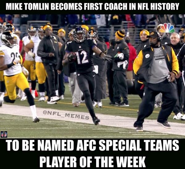 NFLMemes's tweet photo. Congrats Coach Tomlin! http://t.co/kfIqgF2yAq