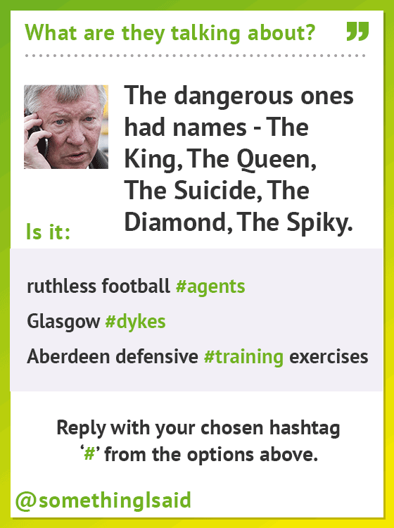 somethingIsaid's tweet photo. Q4. What is Fergie talking about? Reply with the correct hashtag. #WISIS http://t.co/OkCGnzWcyi