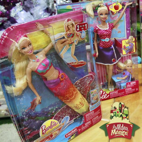 La Aldea Mágica on es la reina de las olas y quiere que la acompañes en su aventura bajo el mar! :D #Barbie #AventuraDeSirenas http://t.co/ifn8v2B0ab" / Twitter