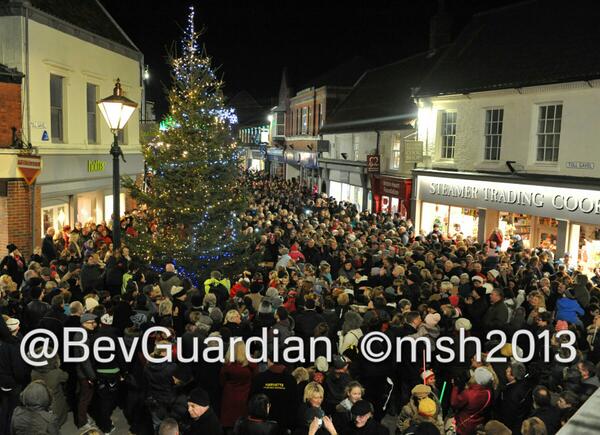 '@MichaelHopps: Photo: Thousands flock to Beverley for the Christmas lights switch-on #EastYorkshire @BevGuardian '