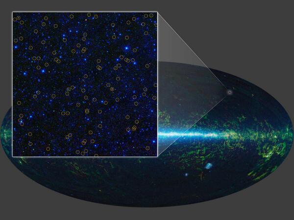 NASA's tweet photo. Millions braved #BlackFriday just like we've found millions of black holes http://t.co/3d36tqf7kE #BlackHoleFriday http://t.co/0RKwOtHxbt