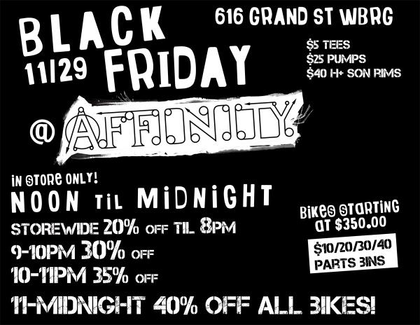 crihsshirc's tweet image. going on now until Midnight .. #affinitycycles