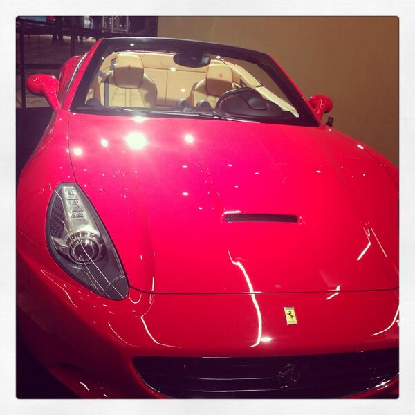 ariajohnson's tweet image. Maybe I can get some sleep in this. #RedIsMyColor @InsideFerrari @FerrariUSA