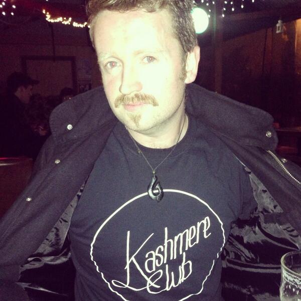 LSBCTheBand's tweet photo. #ausbandtshirtday yesterday, as we were gigging at the Brunswick hotel BB decided to represent @KashmereClub #giggin http://t.co/Hm5jnp7Xfh