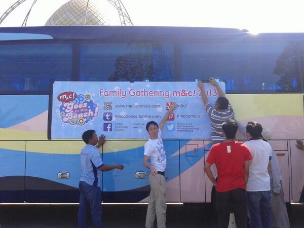 Cherrycomicmagz's tweet photo. m&amp;c! Family Gathering! http://t.co/ySF37Ev3UX