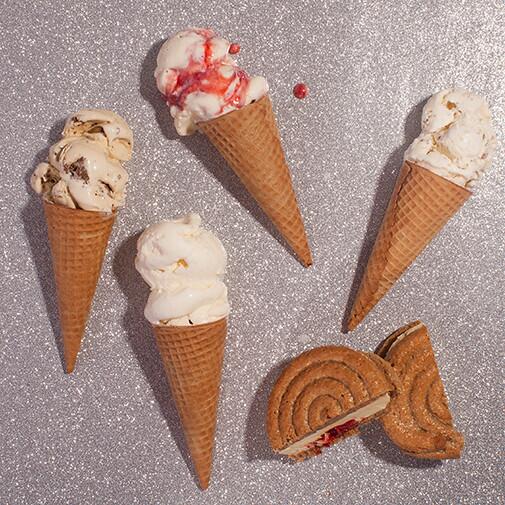 Four new ice creams and a new ice cream sandwich inspired by Alpine treats. jen.is/1eAsOWq #holidayinthealps