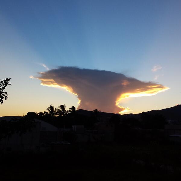 RGML7's tweet image. Atardecer en El Progreso, Jutiapa, #asiesmitierra