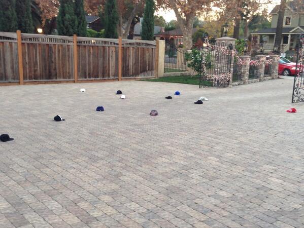 Burnzie88's tweet photo. The tank was amazing today, will never forget that! Thanks for all the texts and hats..Even in the driveway at home! http://t.co/OCK3TSafZe