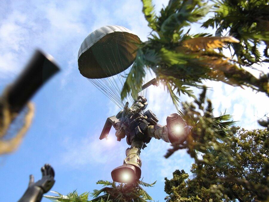 情景師アラーキー 荒木さとし 11月30日 本日はジャブロー降下作戦の日 らしい って事で1 144スケール Rgザクを使ったジャブローのジオラマを 上の連中はまったく無謀な作戦を立てたな ジャブロー降下作戦の日 Http T Co Azrxd64qur Twitter