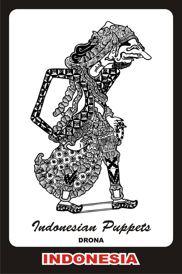 cintapos's tweet photo. Kartu Pos CP-1027 || Wayang Drona || Link: http://t.co/ZKoLTttlXe || http://t.co/R8HjHsibcW