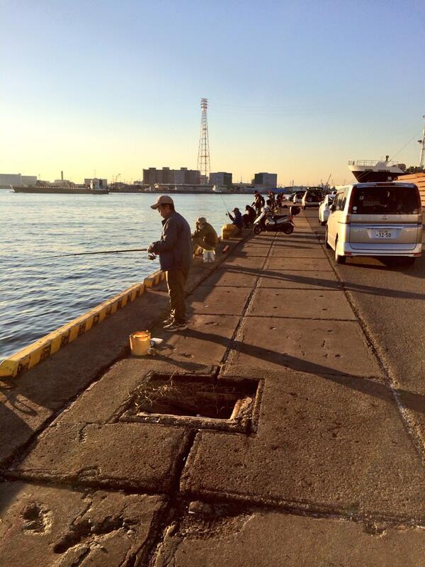 Makoto Sasaki 夕間詰の船橋港はイカ釣り行列 Http T Co Enq7lswg4o Makoto Sasaki 夕間詰の船橋港はイカ釣り行列 Http T Co Enq7lswg4o