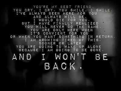 LadyPetersa's tweet image. #onesidedfriendship #sucks #icaretoomuch #hurts #dontknowwhattodo #exhausted #tired #iloveyou #ihateyou #why :'(