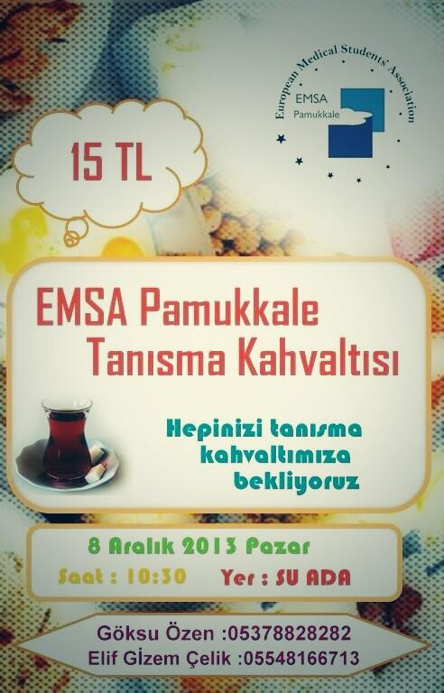EMSA - Pamukkale (@emsapamukkale) on Twitter photo 