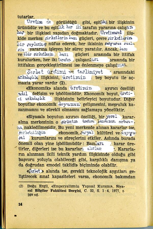 Şer-Paz'ın geçmişi ve şerbet teorisi ile ilgili kitapları 3-7 Aralık arasında <a href="/BahaneArter/">Bahane @ ARTER</a>'de inceleyebilirsiniz.