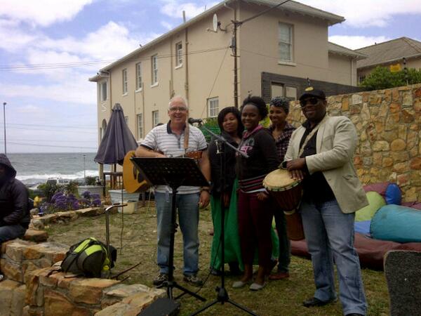 BradMan4RSA's tweet image. #HTKB : live music at the Mas Fete - Sea and Mountain - KalkBay