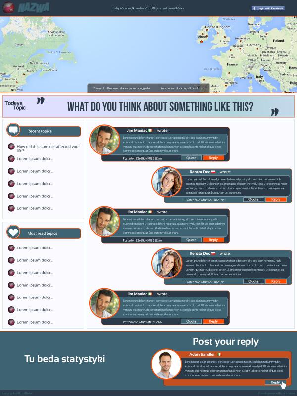 OmicronLED's tweet image. Have a look on one of the latest #Omicron_designs... A multinational social media portal for our client in Dublin!