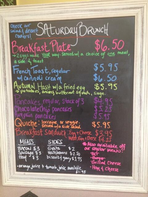 2SistersCafe's tweet photo. Our brunch menu!! http://t.co/LwkznYFWQO