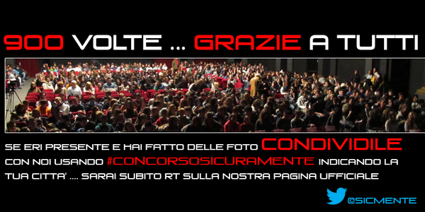 Concorso Educazione Stradale SicuraMente Sala Tripcovich #trieste #triestesocial #udine #gorizia #monfalcole #sanvito