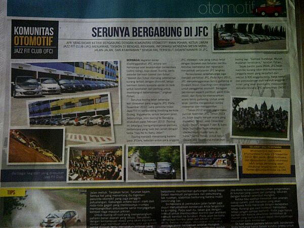 JFC_Joglosemar's tweet photo. RT @moesadjoemena: Hear, hear! #JazzFitClub @jazzfitclub_ID @JFC_Joglosemar @JazzFitClub http://t.co/odkZoh3xFI