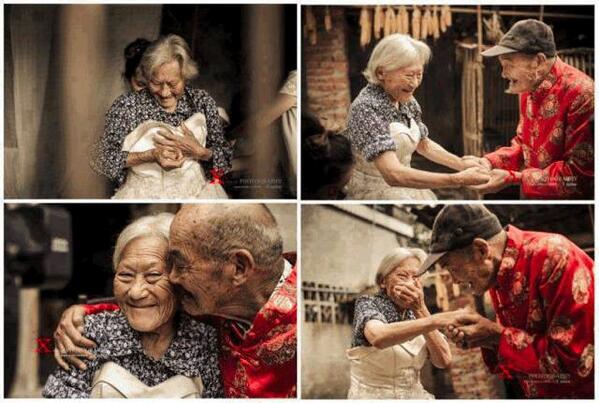 kando_hanasi's tweet photo. 104歳の旦那様から100歳の奥様に、結婚81年記念の白いドレスのプレゼントした写真がとにかく素敵☆ https://t.co/qRRdeiqqq9