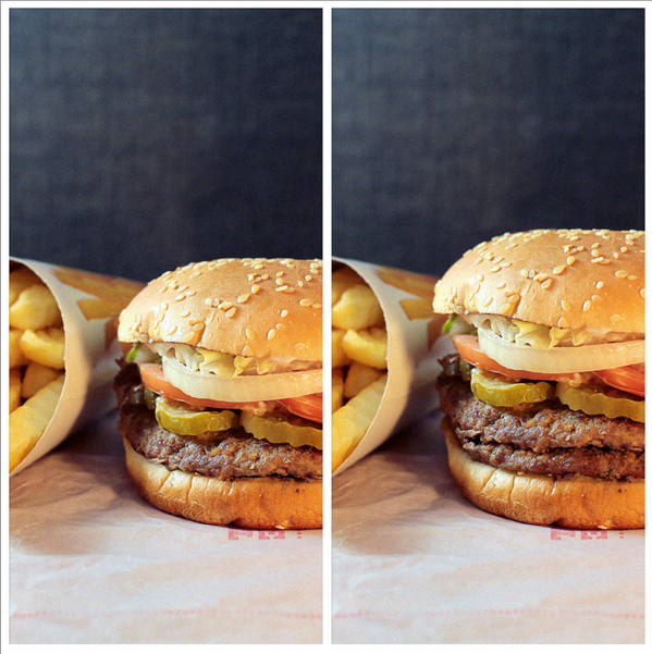 BugerKing75's tweet photo. Can you spot the difference? http://t.co/eQUtmx3VG8