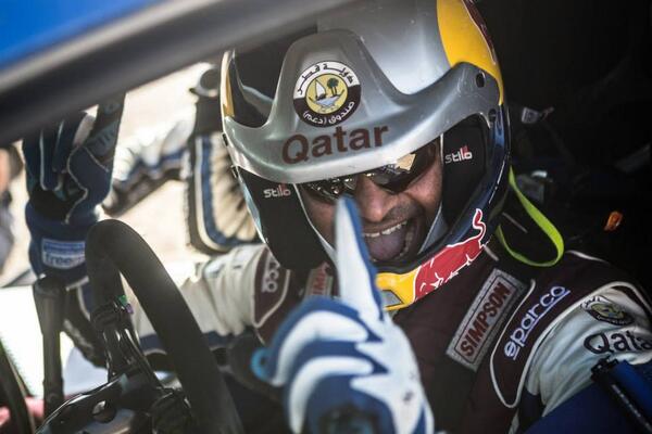 QMWRT's tweet image. Another win for Nasser and Gio as the pairing pilot their Fiesta RRC to victory in Dubai #MERC