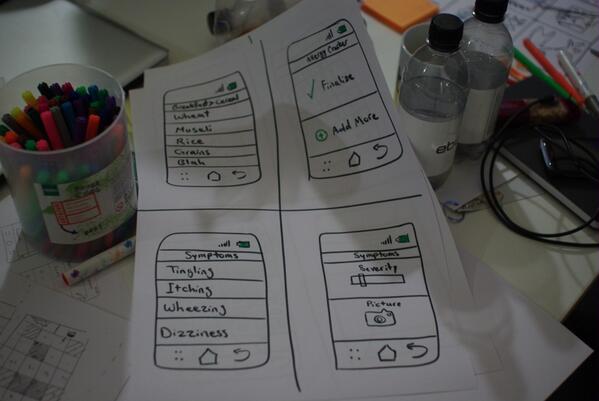 annina_hey's tweet photo. @DesignJamAMS , sketching and prototyping http://t.co/jfReMR8t6I