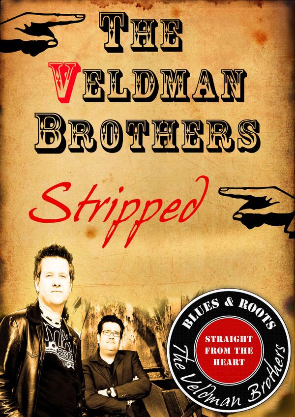 Aanstaande dinsdag 03 december Live in de Musictoco, The Veldman Brothers stripped. http://178.21.16.124:8021/stream