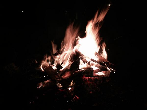 Time for a nice campfire #reunion