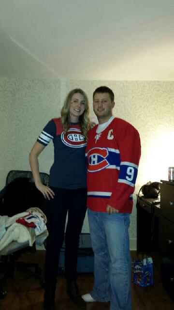 aholden124's tweet photo. Heading to the hockey game! #gohabsgo #habsvsleafs http://t.co/hOZvBIpIyp