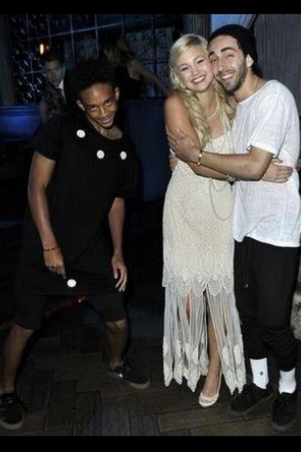 Aw Me&amp;Jerry at my birthday,whats Jaden doing aha