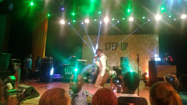 TRACENaija's tweet image. Mr capable  @BankyW on the Johnnie Walker #stepup2vip stage at Oriental Hotel 
.... He's taking us waaay back