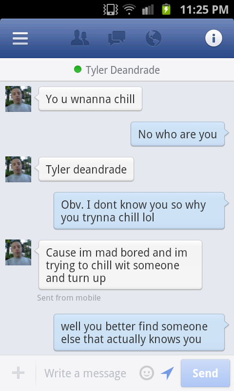 squad5_'s tweet photo. “@thatniggaboogs: “@Vanessaaaaaa_XO: Reasons why I dont use facebook .. #creeps http://t.co/eeckF0NYrm”” lml