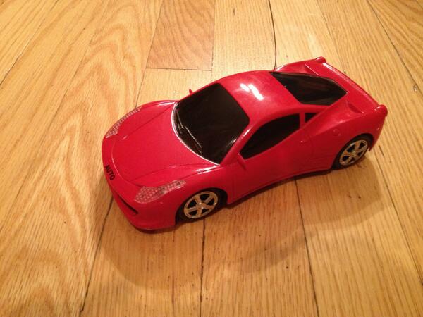 RCNEWB's tweet photo. My oldest has been racing around the house with a little toy #rccar for the past half-hour. #awesome http://t.co/m6Mg87eqWn