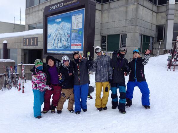 shinhaman's tweet photo. 八方尾根でけー! http://t.co/85tFb4UtnQ