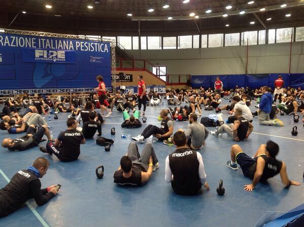 federpesistica's tweet image. #kettlebellpower Immagini dal primo evento nazionale kettlebell targato FIPE!