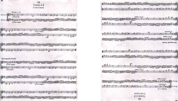 buckhouse's tweet photo. No big deal... Bach wrote a piece of music you can play, and then flip it upside down and play it again. http://t.co/ZLSQSPTZxP
