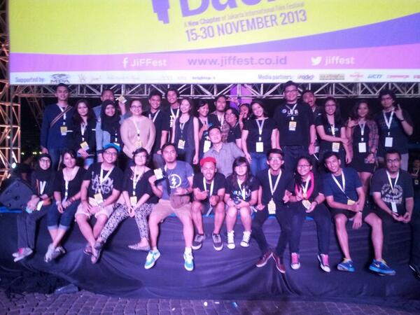 jiffest's tweet photo. Lihat #JiFFestIsBack lebih dekat! Semoga tahun depan bisa bertemu lagi yah semua :) http://t.co/7VICrNPIPw