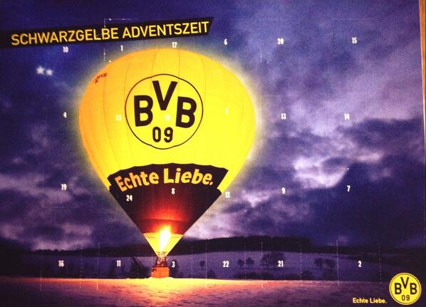 Inamace's tweet image. Bester Adventskalender :) 💛 #borussiadortmund #borussia #dortmund #1909 #nurderbvb #echteliebe @BVB