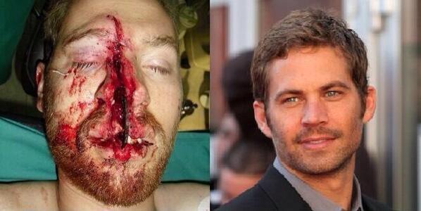 R.I.P :'( "@ghazy_saputro: Foto Paul Walker sesudah dan sebelum k...