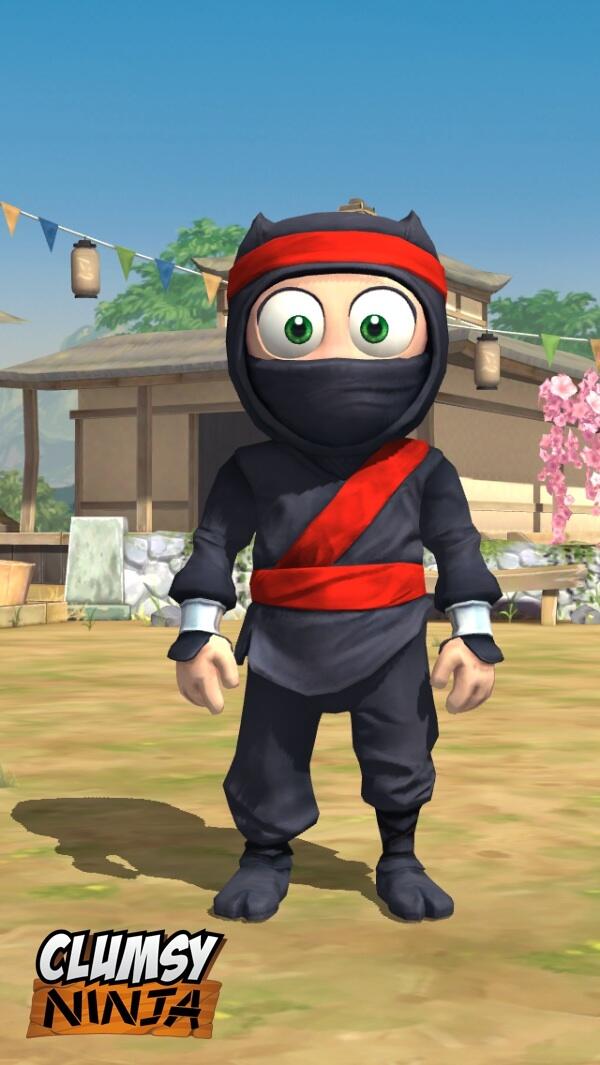 “Check out my photo of CLUMSY NINJA for iPhone! 