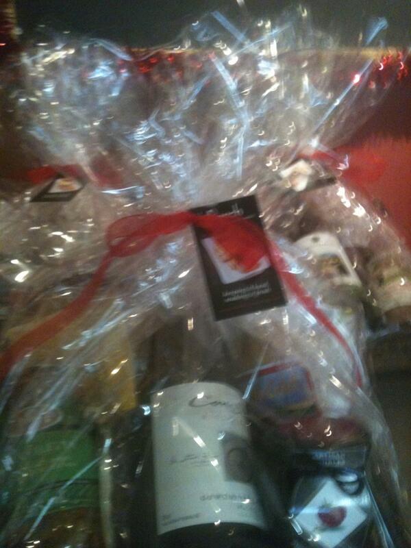 Making gift baskets at the Bench!!!